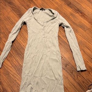 Lulu’s Long Sleeve Ribbed Dress